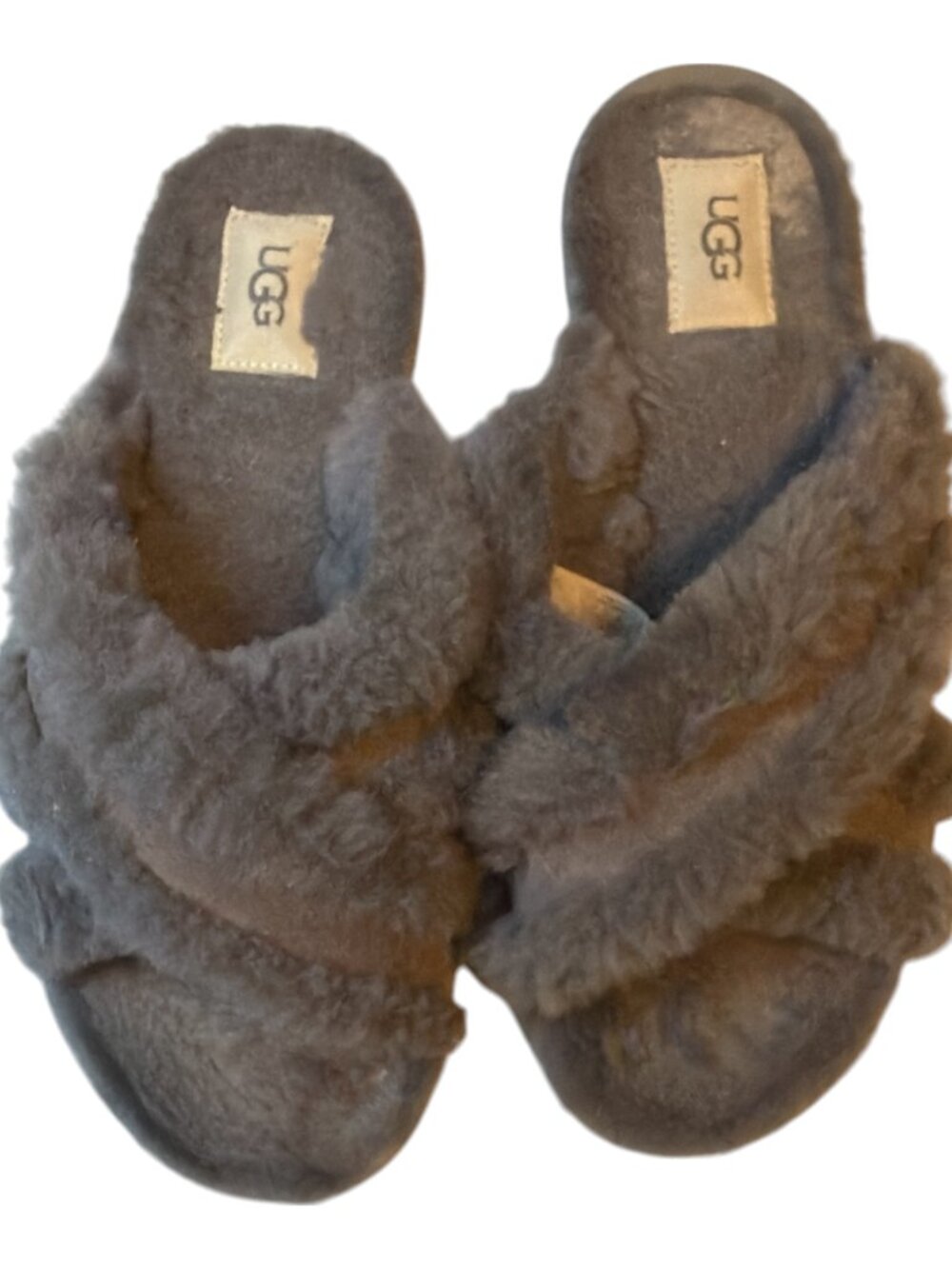 UGG Women's Size 9 Scuffita Slippers Gray